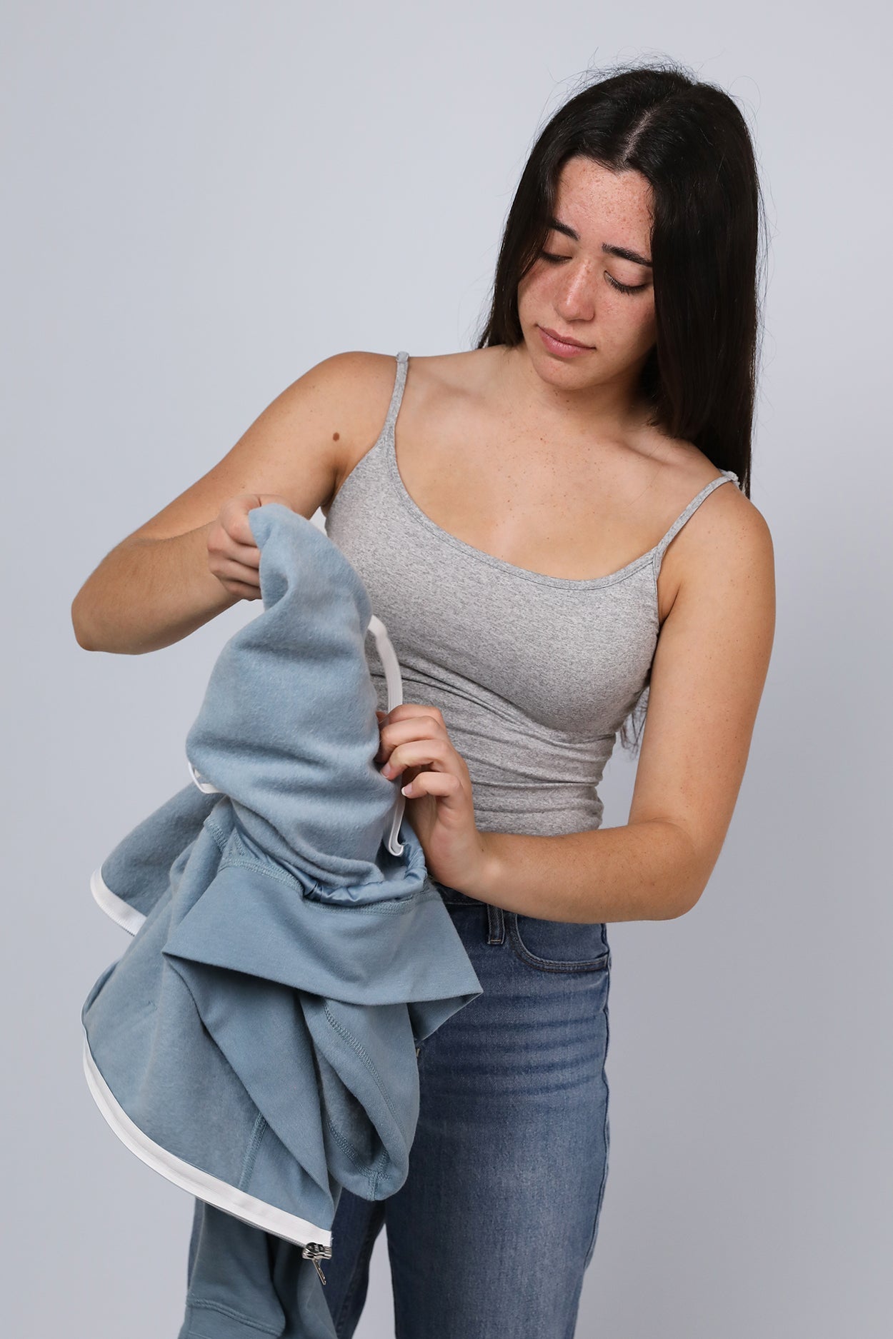 Women's Hero Hoodie Lite (Misty Blue)