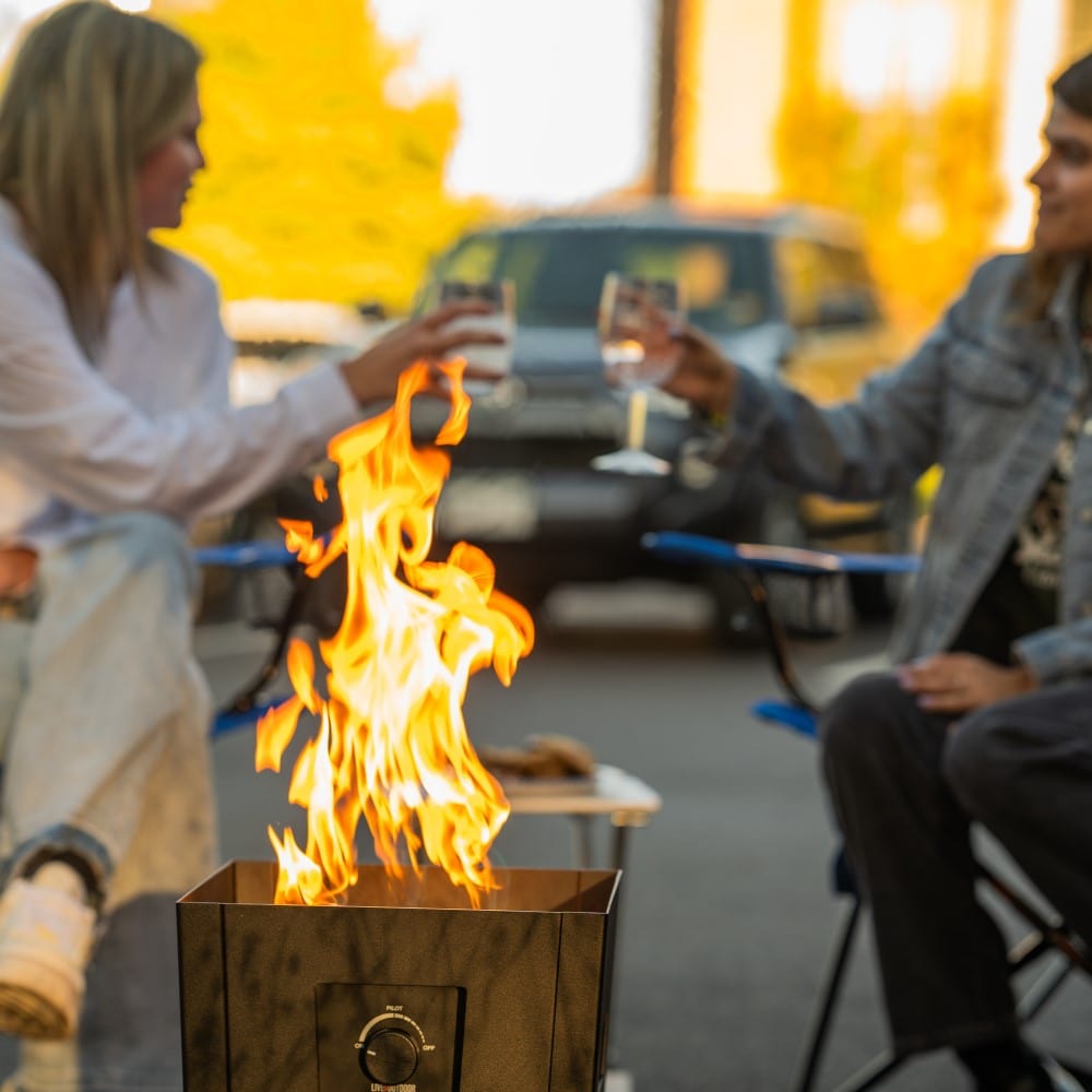 Live Outdoor Firestorm Series I Portable Propane Fire Pit