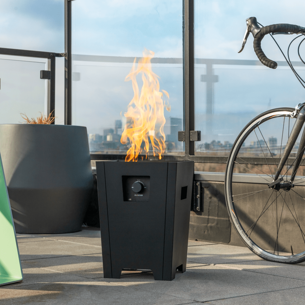 Live Outdoor Firestorm Series I Portable Propane Fire Pit