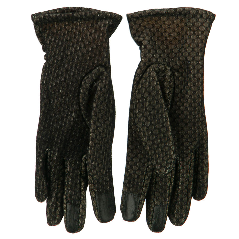 Lace Lined Texting Gloves