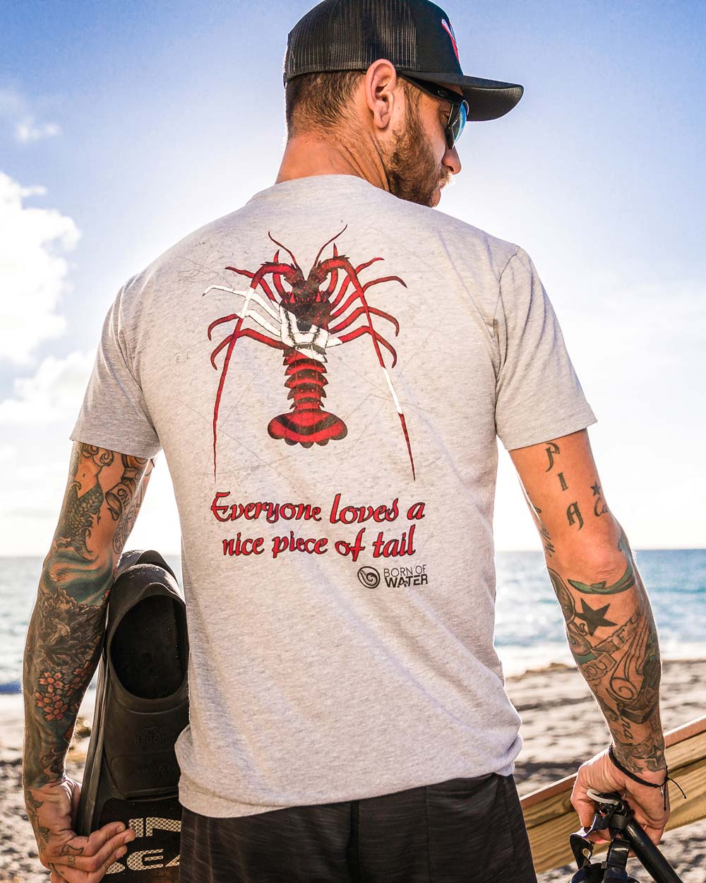 Scuba Diving T-Shirt: Lobster