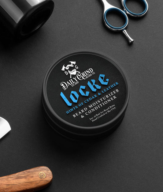 Locke Premium Beard Balm - Cedar & Leather