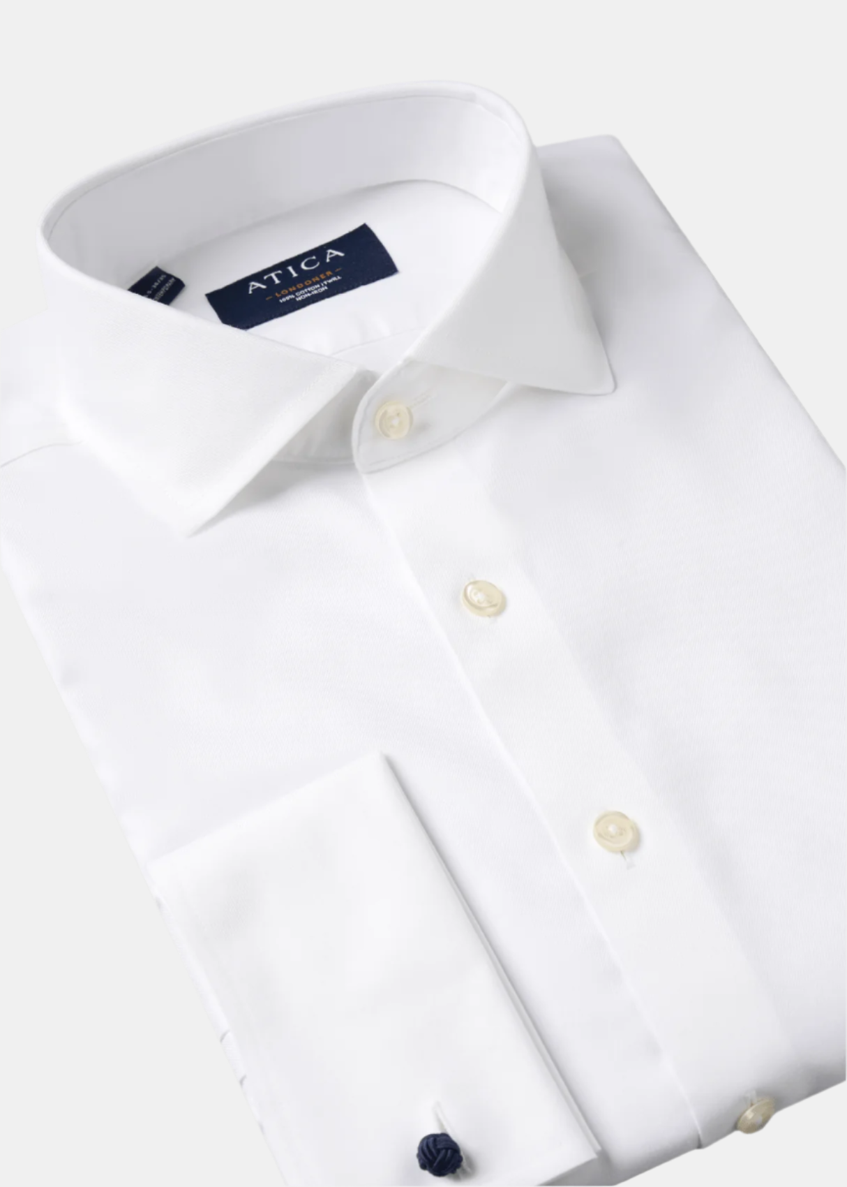 Londoner French Cuff White Shirt