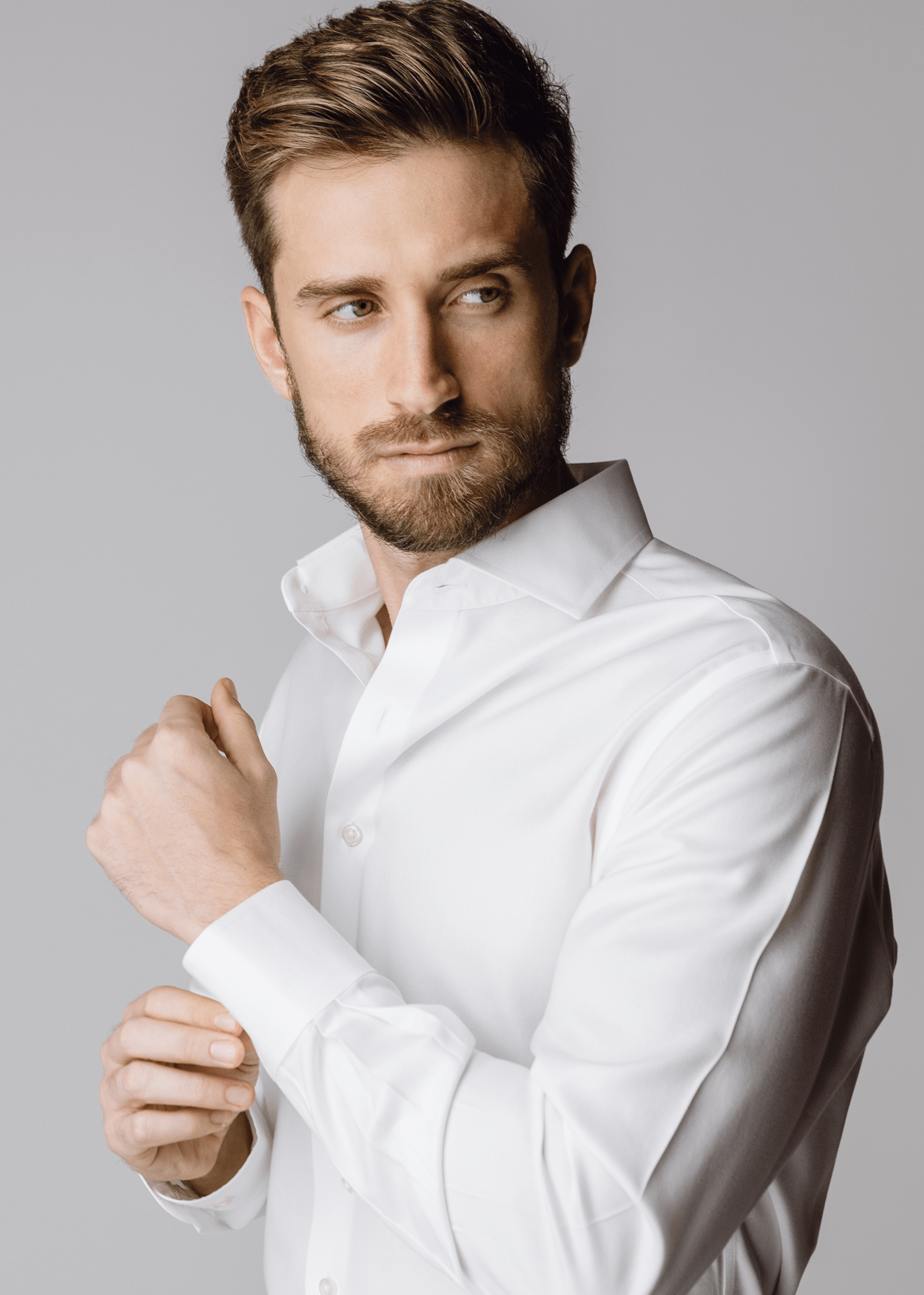 Londoner White Shirt - Contemporary (Slim)