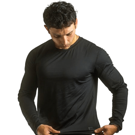 Long Sleeve Dry Fit Shirt - Coal