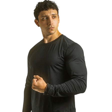 Long Sleeve Dry Fit Shirt - Coal