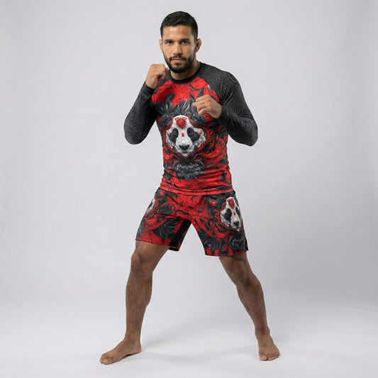 LOTUS PANDA FIGHT SHORTS