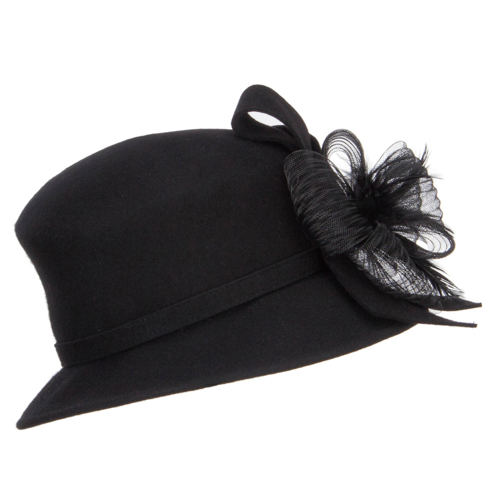 Big Loops Wool Felt Fashion Hat