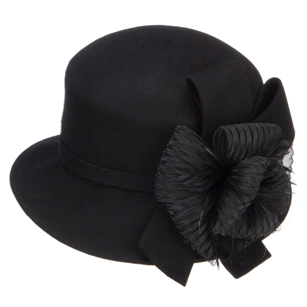 Big Loops Wool Felt Fashion Hat