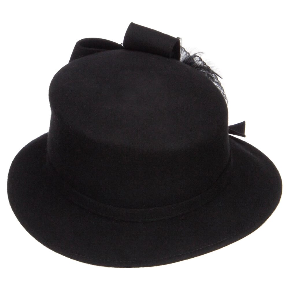 Big Loops Wool Felt Fashion Hat