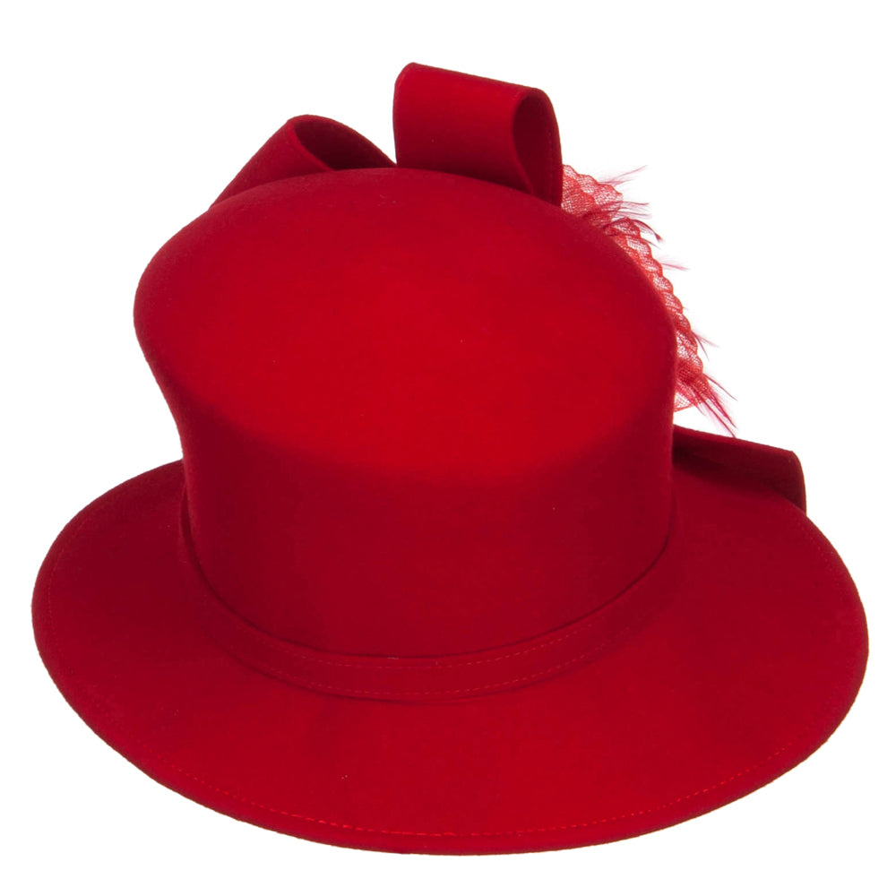 Big Loops Wool Felt Fashion Hat