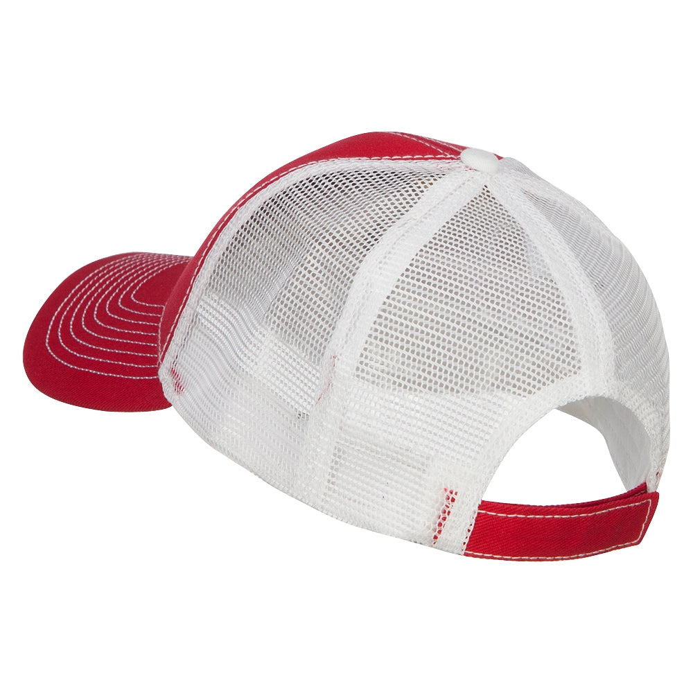 Low Profile Structured Trucker Cap