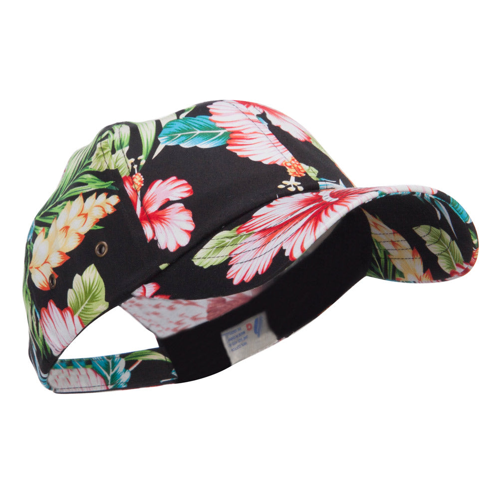 Low Profile Cotton Floral Cap