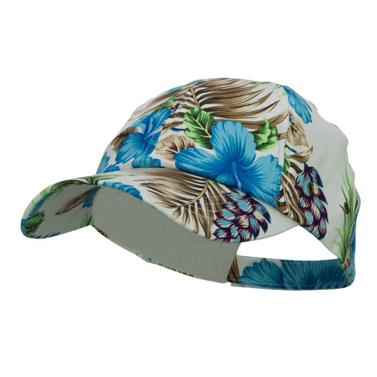 Low Profile Cotton Floral Cap