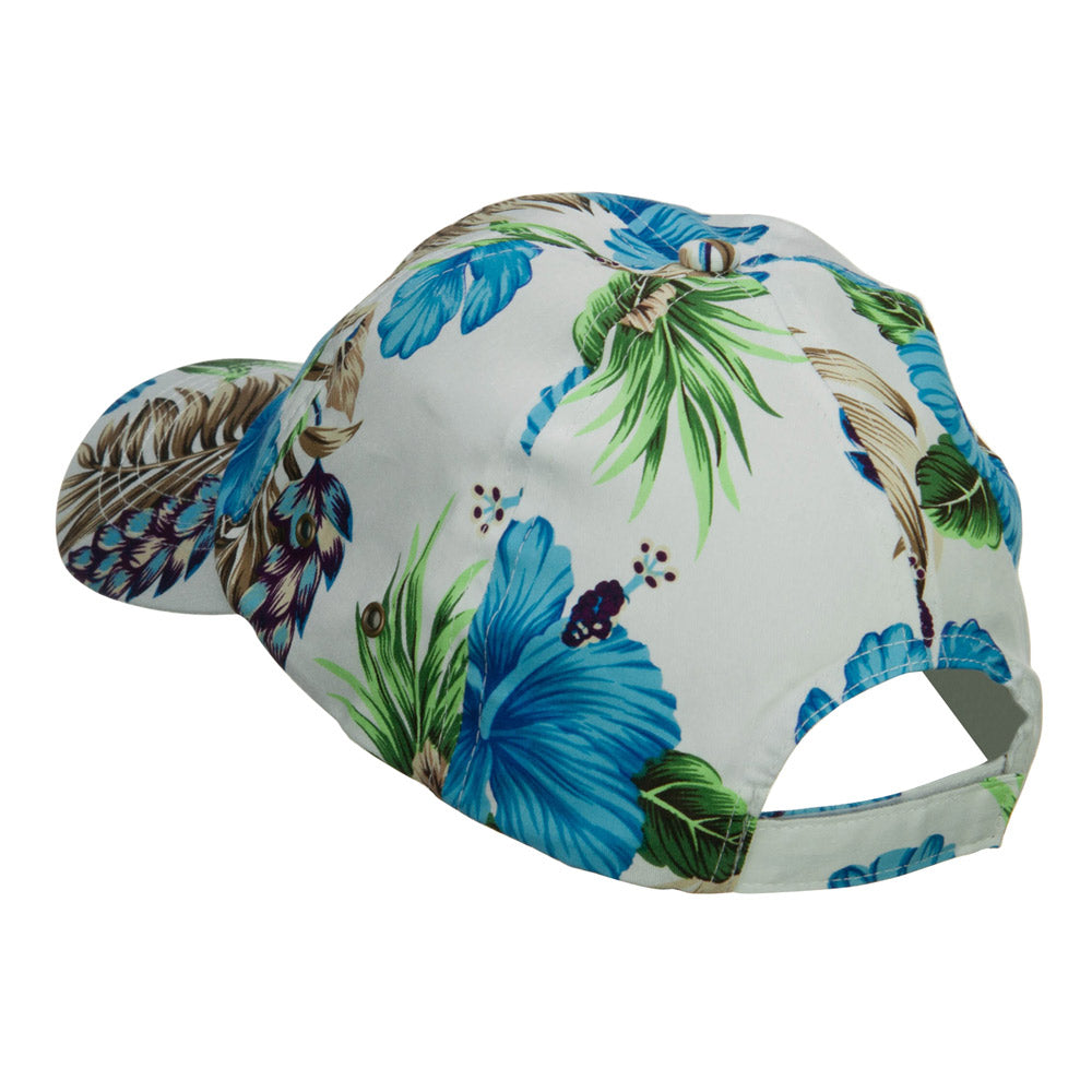 Low Profile Cotton Floral Cap
