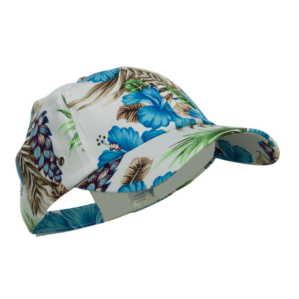 Low Profile Cotton Floral Cap