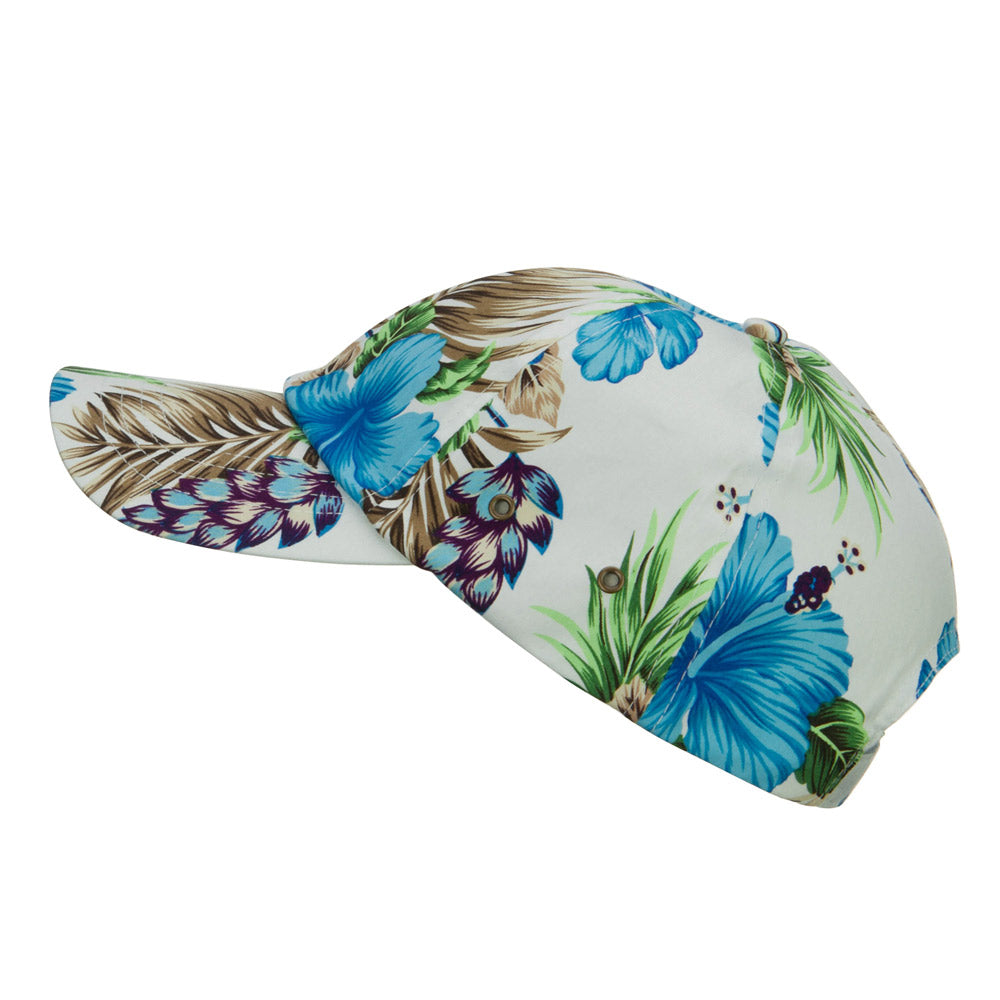 Low Profile Cotton Floral Cap