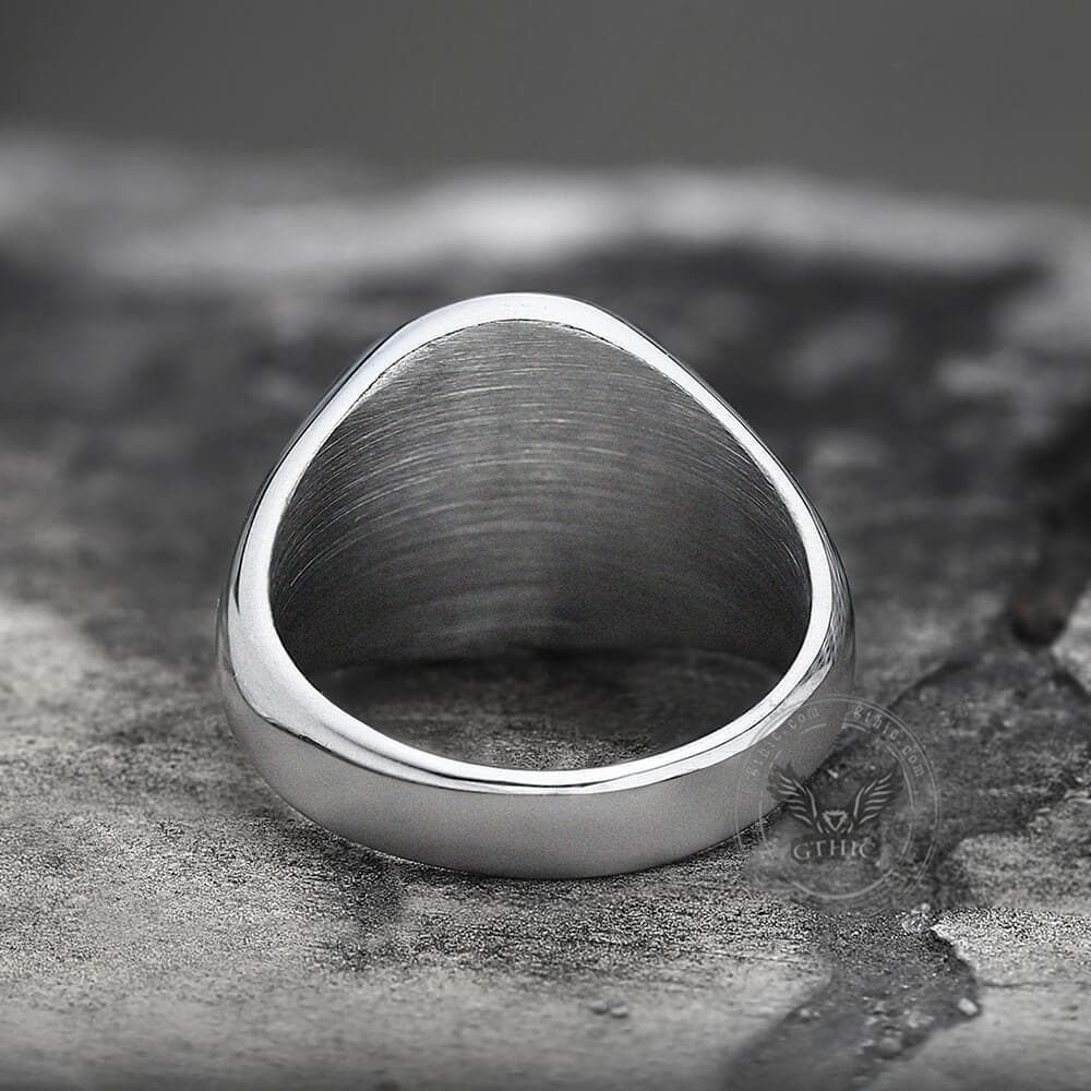 Lucifer Nephilim Seal Stainless Steel Ring