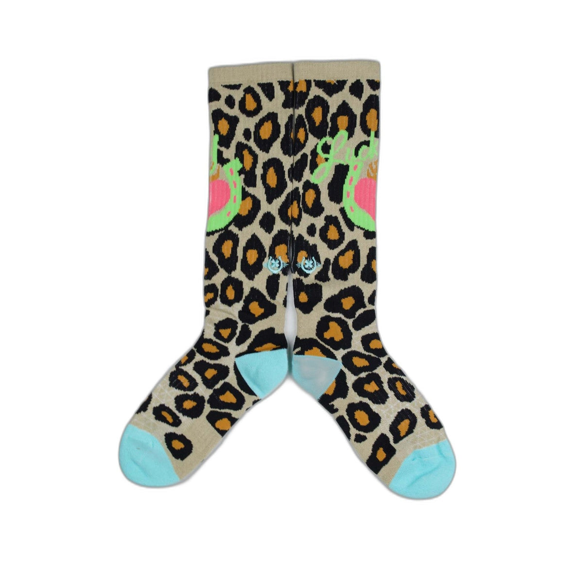 Lucky Leopard Diva Performance Boot Socks