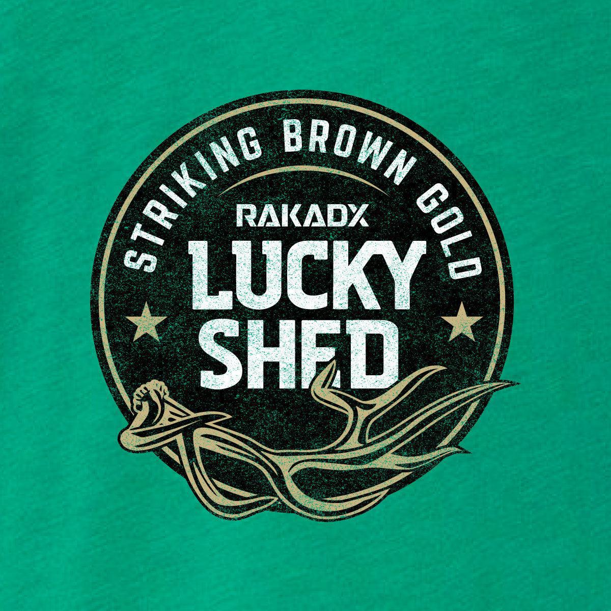 Lucky Shed  Brown Gold Tee