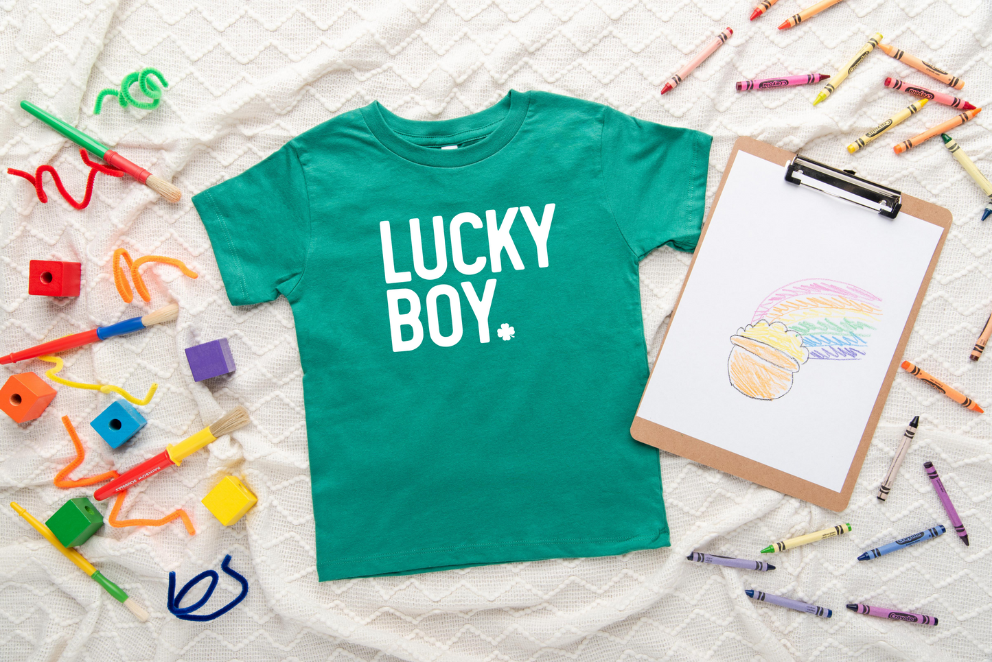 Lucky Boy Toddler T-Shirt