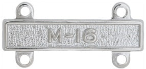 U.S. Army Qualification Bars for Marksmanship Qualification Badges - Shiny (Non-Subdued)