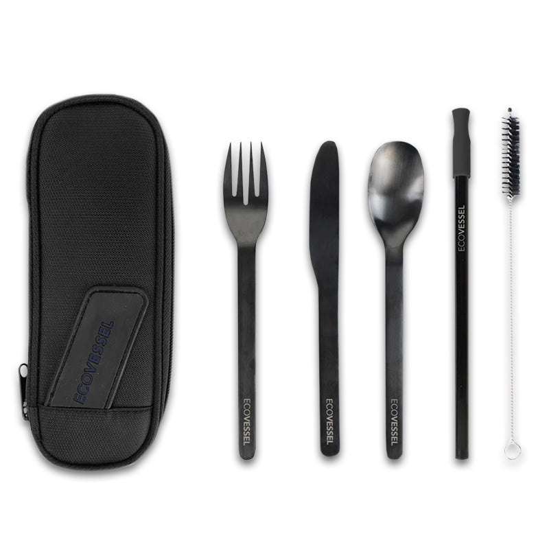 EcoVessel's Wanderware Reusable Stainless Steel Set