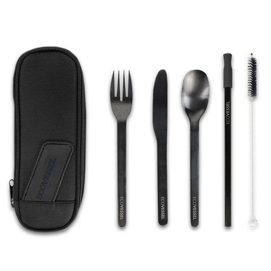 EcoVessel's Wanderware Reusable Stainless Steel Set