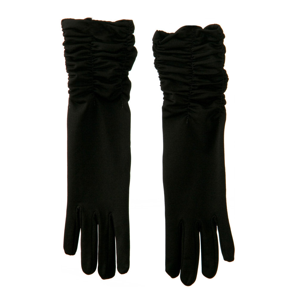 Mid Arm Length Shiny Glove