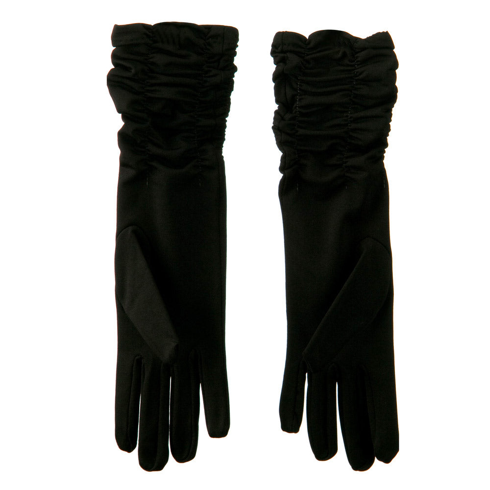 Mid Arm Length Shiny Glove