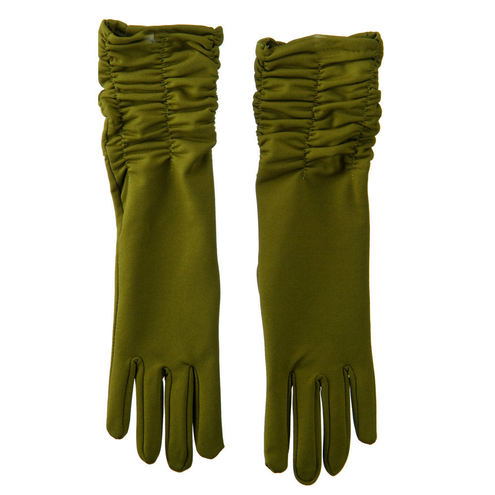 Mid Arm Length Shiny Glove