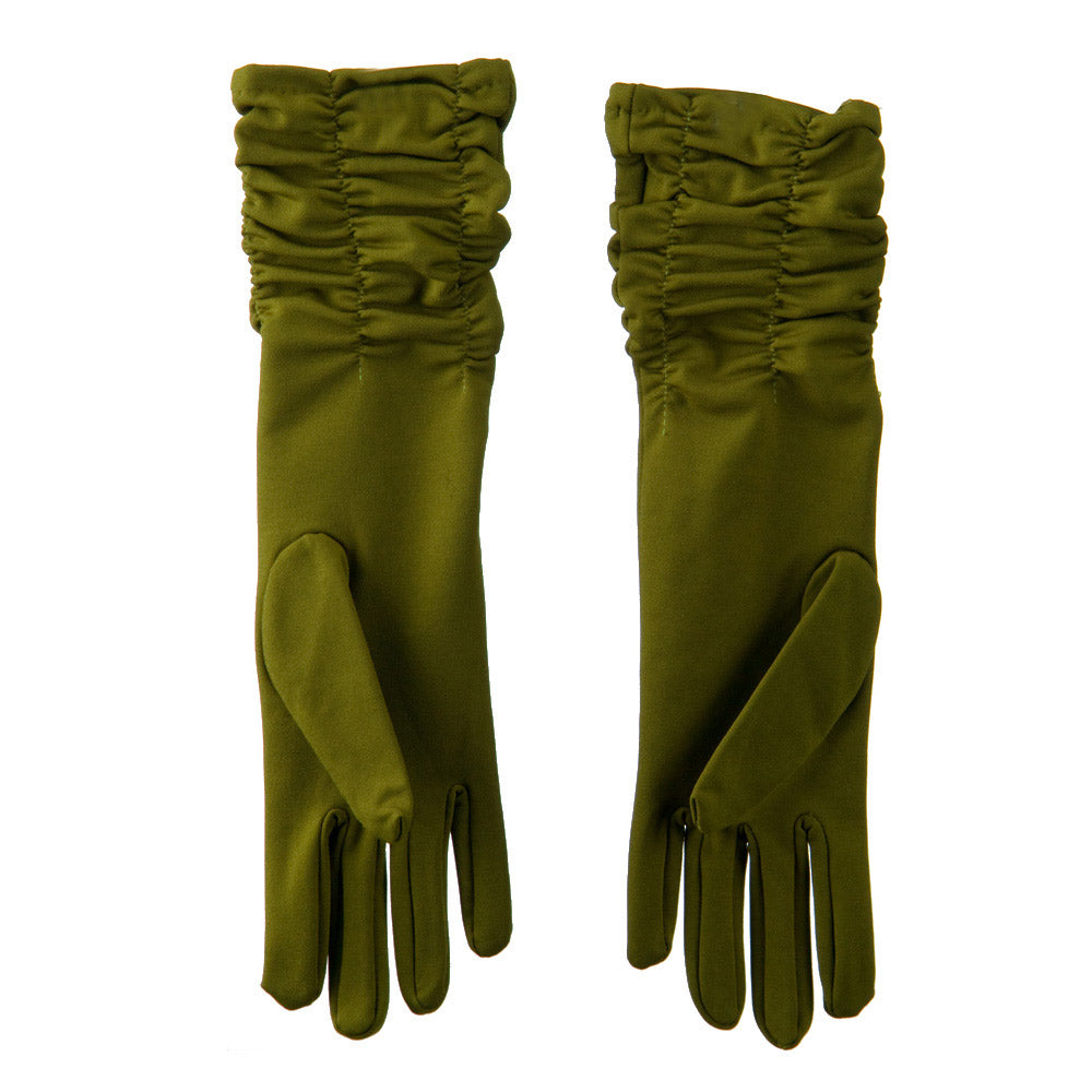 Mid Arm Length Shiny Glove