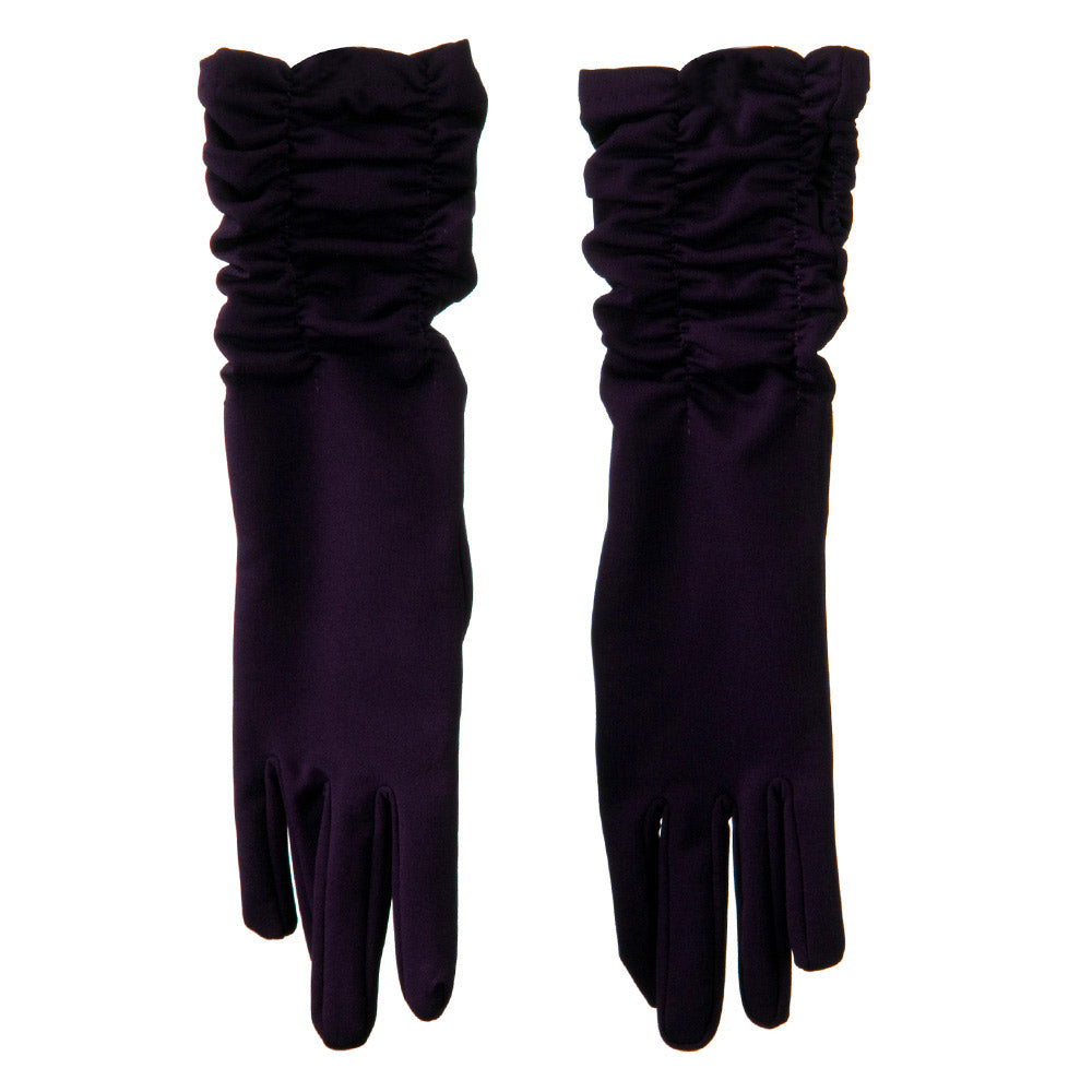 Mid Arm Length Shiny Glove