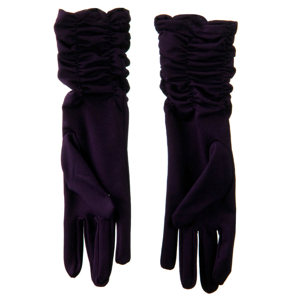 Mid Arm Length Shiny Glove