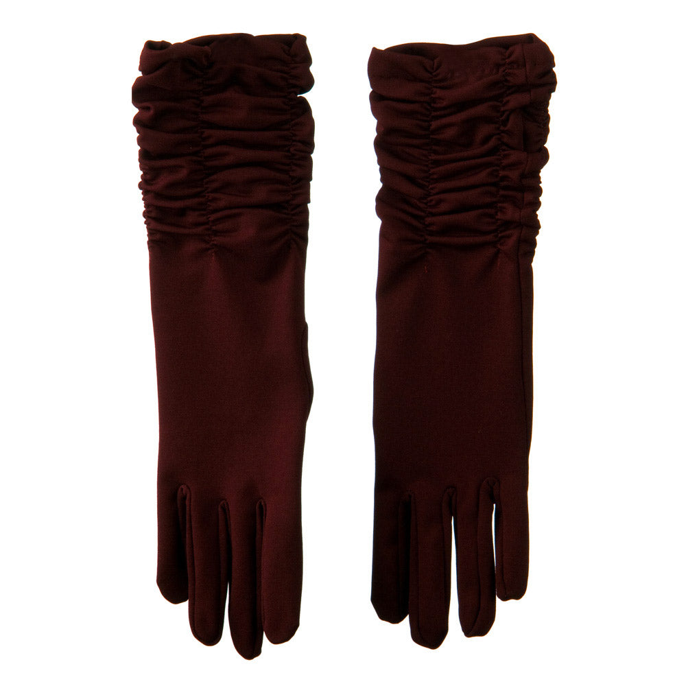 Mid Arm Length Shiny Glove