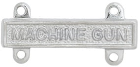 U.S. Army Qualification Bars for Marksmanship Qualification Badges - Shiny (Non-Subdued)