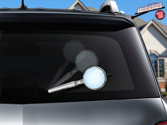 Inspector Magnifying Glass WiperTags