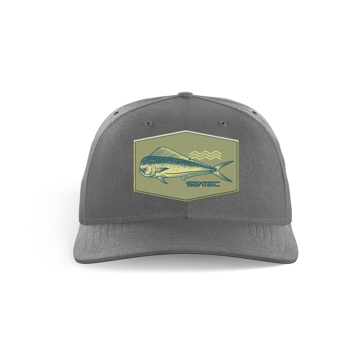 Mahi Twill Flat Bill Trucker Hat