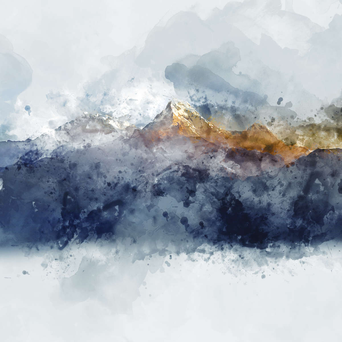 Dreamy Mountains Wall Art