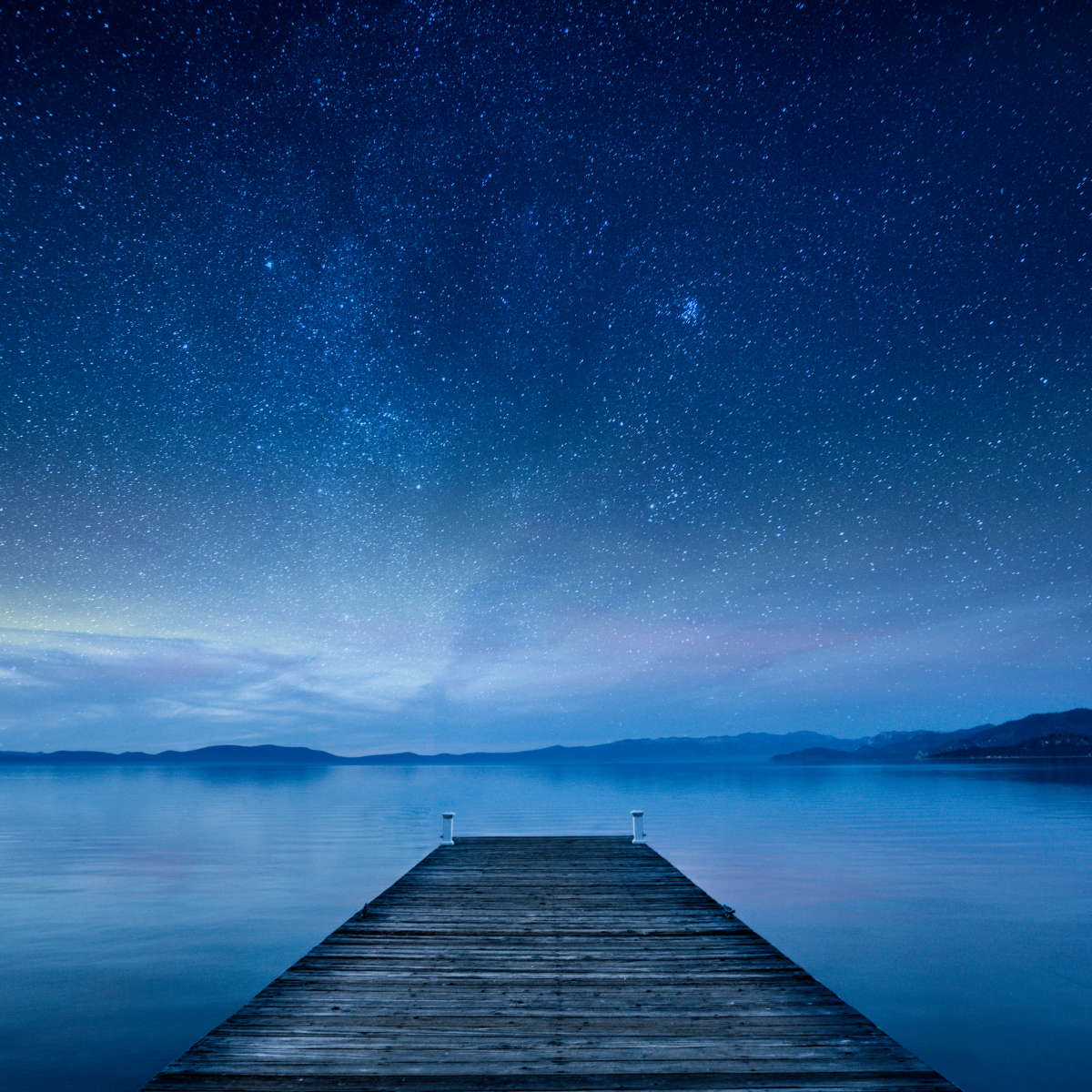 Midnight Serenity In Lake Tahoe Wall Art