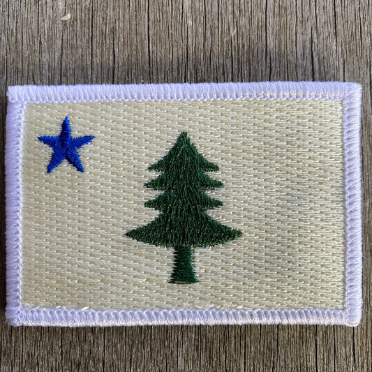First Flag of Maine Historical Tactical Flag Patch