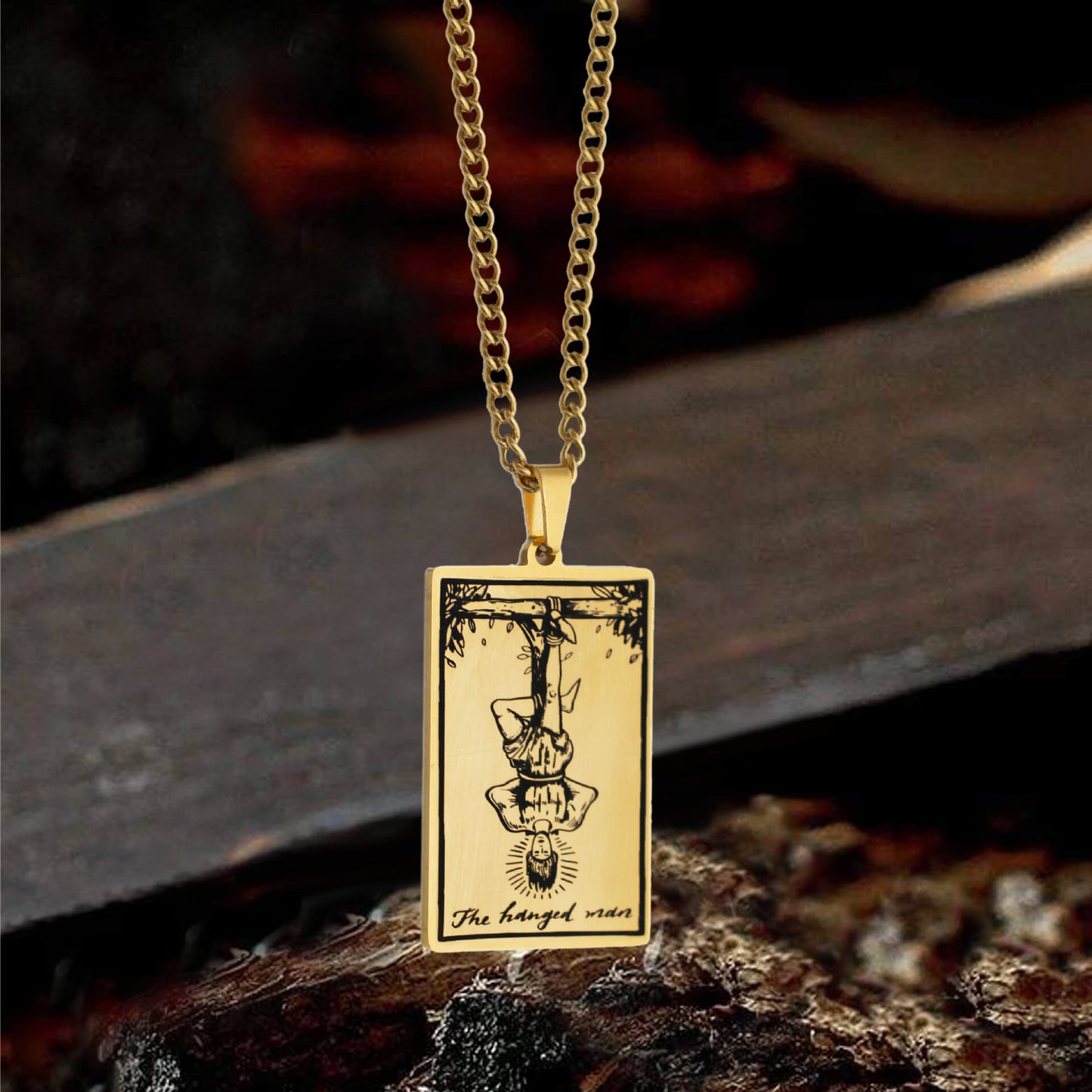 Major Arcana Tarot Stainless Steel Necklace