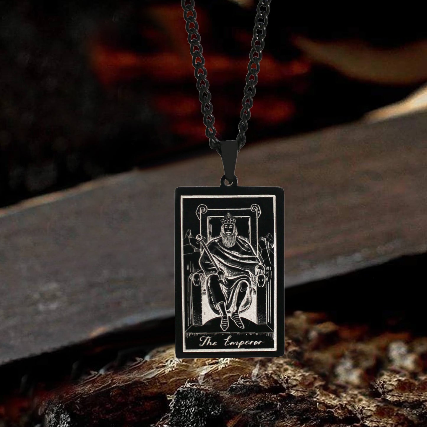 Major Arcana Tarot Stainless Steel Necklace