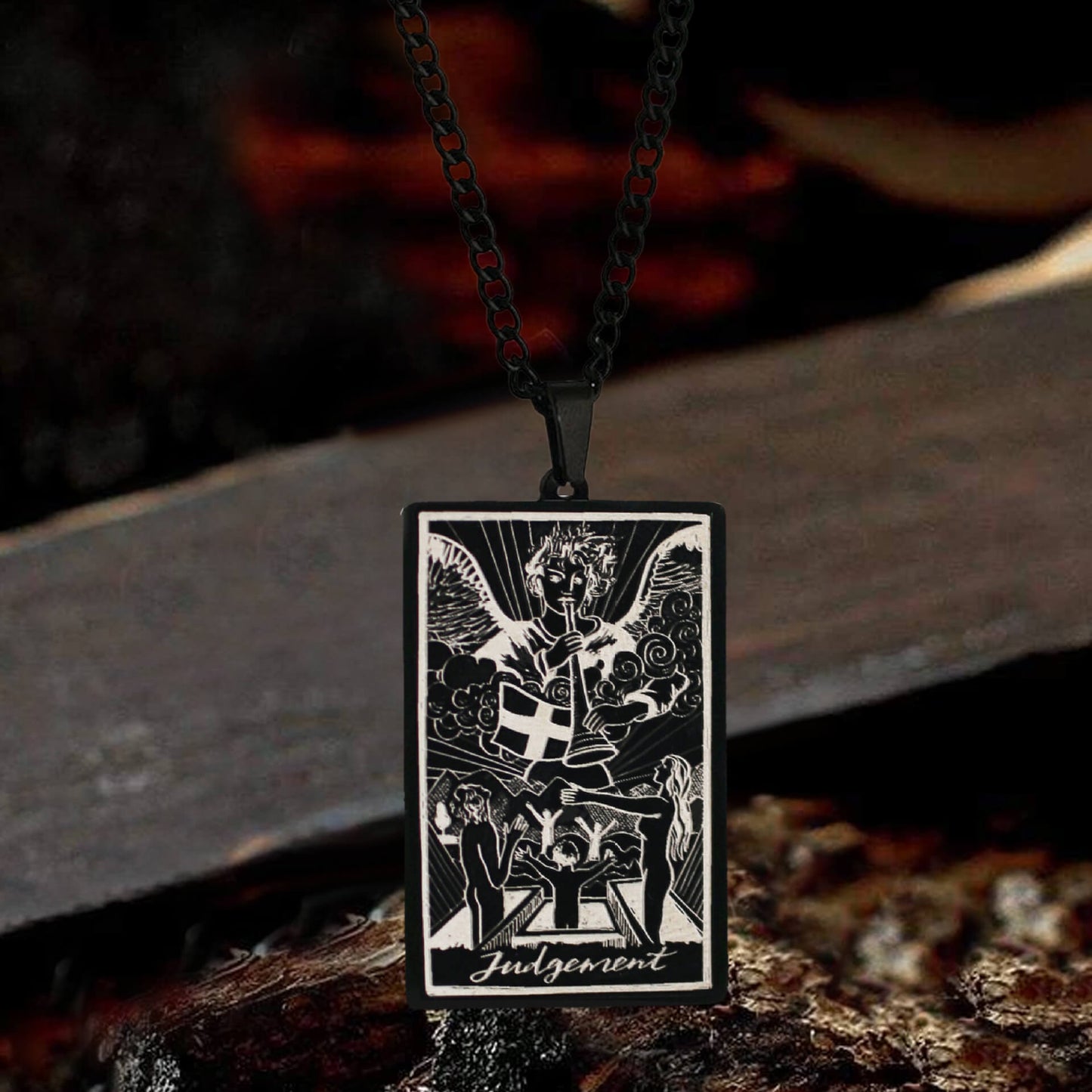 Major Arcana Tarot Stainless Steel Necklace