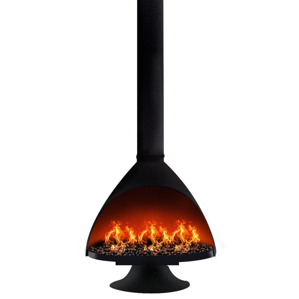 Malm Zircon 34-Inch Freestanding Vapor Fireplace