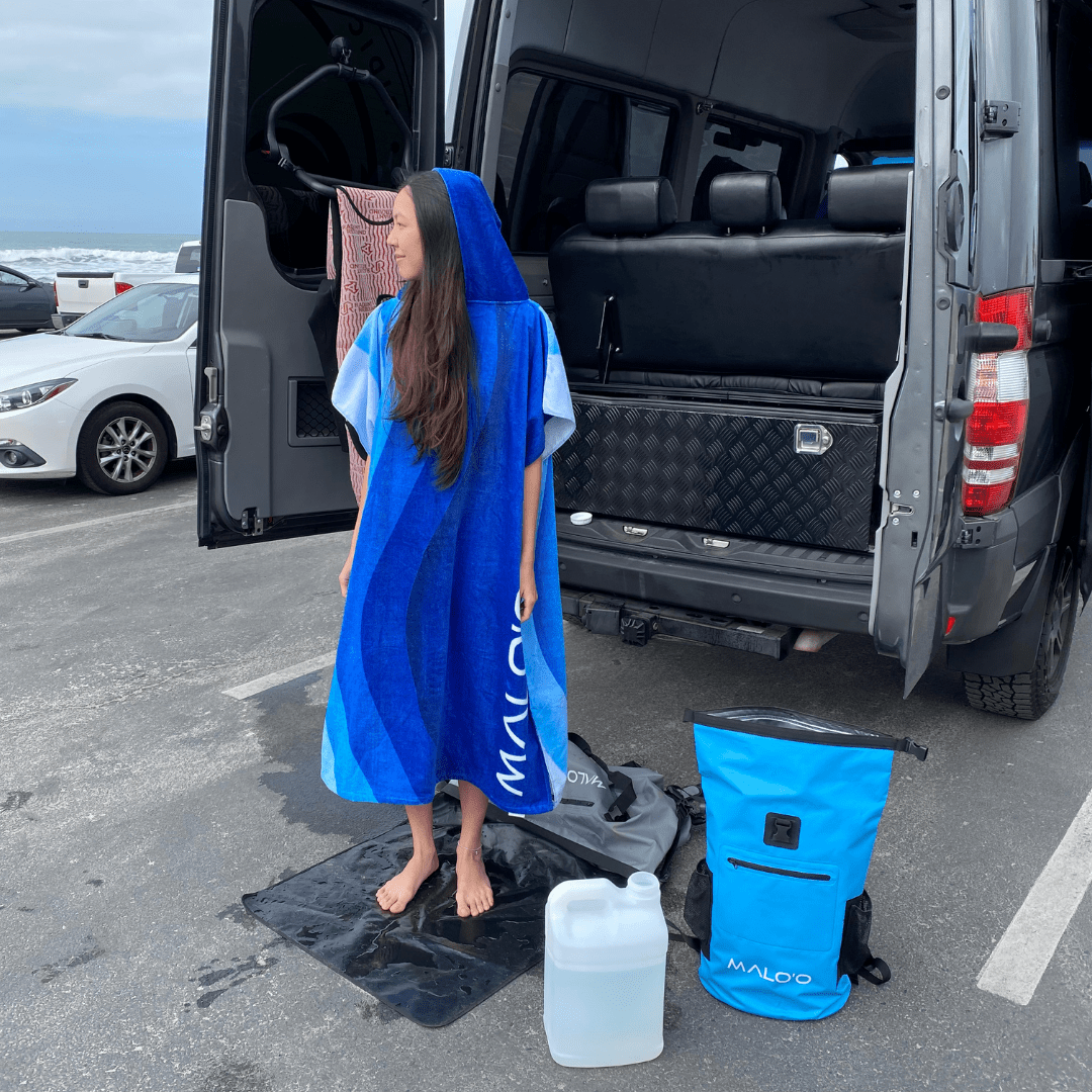 Mehana Changing Poncho