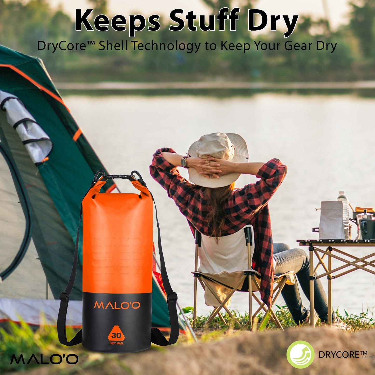 DryPack 30 Liter Waterproof Bag