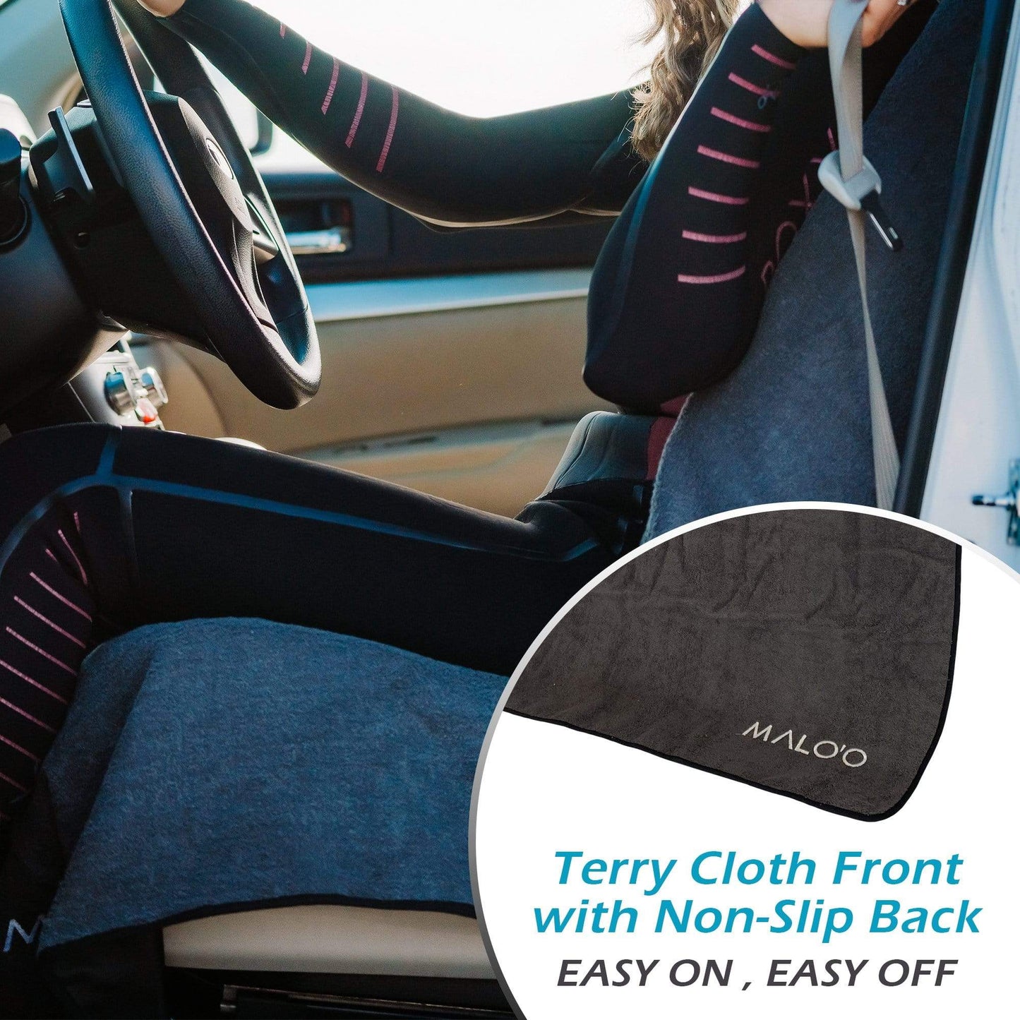 SeatGuard Terry Cloth Car Seat Cover (pair)