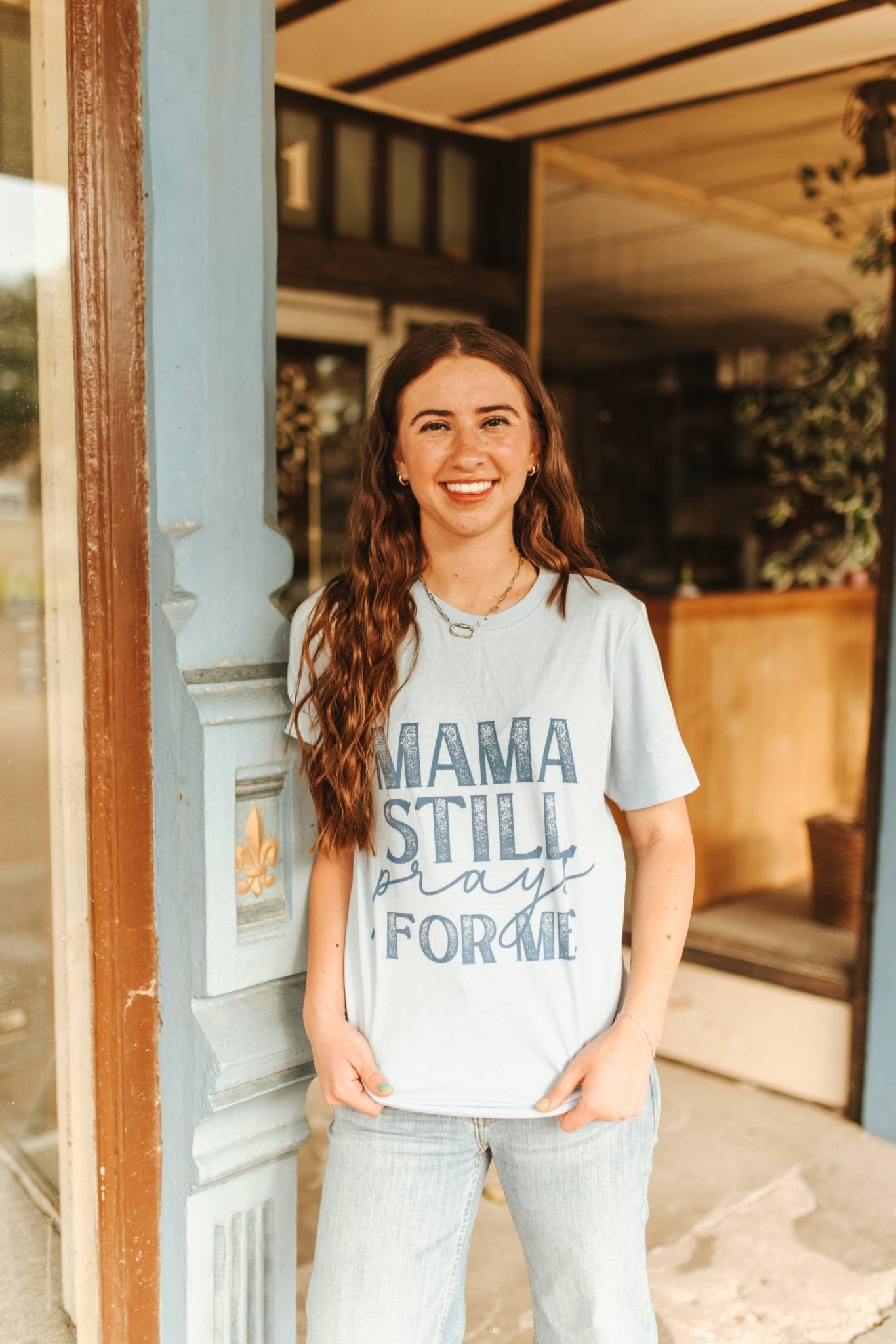 Mama Still Prays For Me Graphic Tee