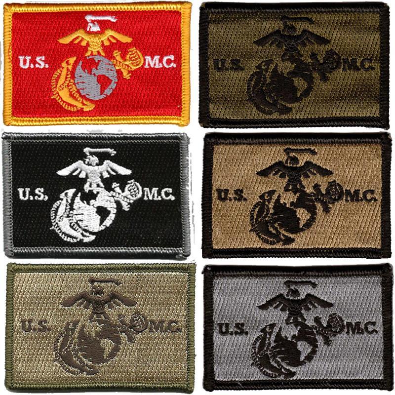 2"x3" Marine Corps Tactical Hat Patches